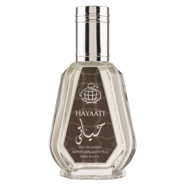 Apa de Parfum Hayaati, Fragrance World, Barbati-50ml1 Apa de Parfum Hayaati, Fragrance World, Barbati-50ml
