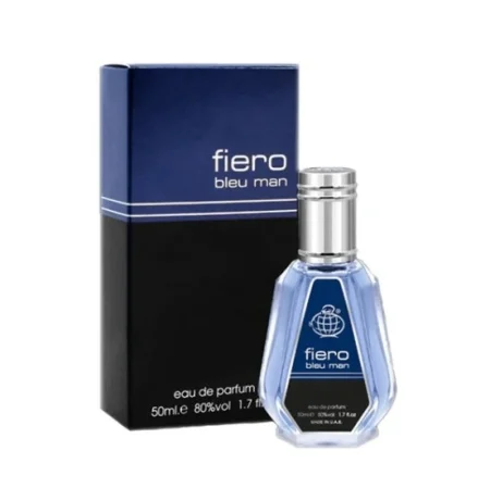 Apa de Parfum Fiero Bleu Man, Fragance World , Barbati -50ml