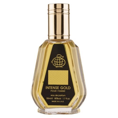 Apa de Parfum Intense Gold, Fragrance World, Femei - 50 ml
