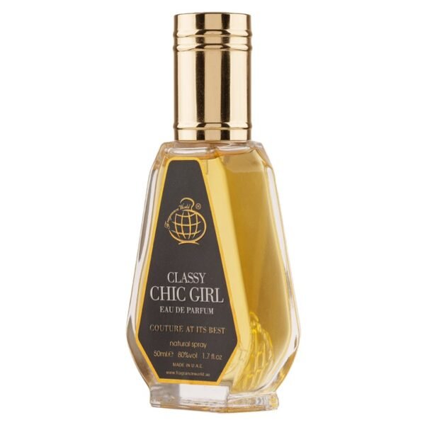 res_46ba43920b495af655b76d6c5c04b457 Apa de Parfum Classy Chic Girl, Fragrance World, Femei 50ml