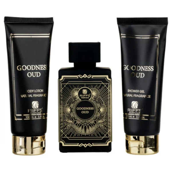 set-cadou-goodness-oud-apa-de-parfum-100ml-gel-de-dus-100ml-lotiune-de-corp-100ml-686349 Set Cadou Goodness Oud Apa de Parfum 100ml+Gel Dus 100ml+Lotiune de corp 100ml,Riffs