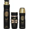 Set Cadou Asad Apa De Parfum 100ml +Deo Spray 200ml +Odorizant Camera 300ml Lattafa