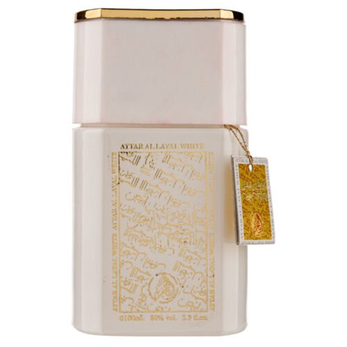 Apa de Parfum Attar Al Layal White, Al Fakhr Perfumes, Femei-100ml