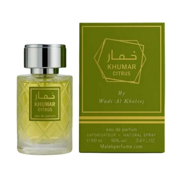 Apa de Parfum Khumar Citrus, Wadi Al Khaleej, Unisex-100ml