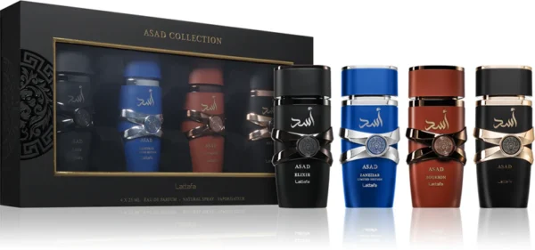 Lattafa Asad Discovery Set, 25ml x 4